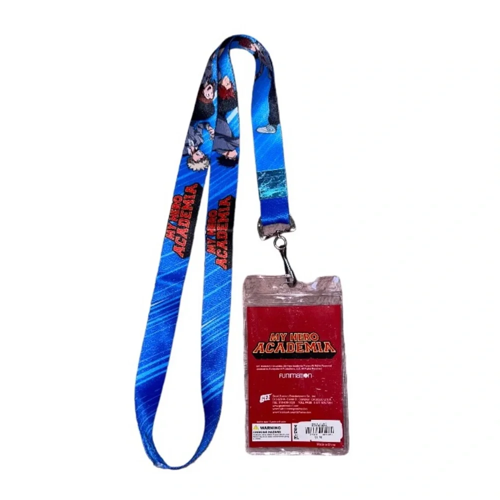 My Hero Academia | Key Art Lanyard ID Badge Holder | NWOT | BRAND NEW